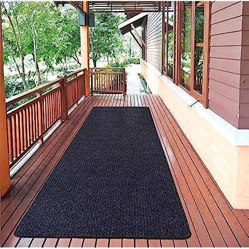 Sweet Home Stores Non-Slip Rubberback Modern Solid 3×10 Indoor Runner Rug - Image 2