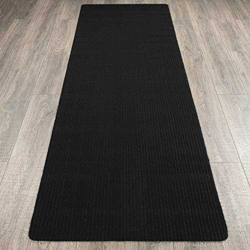 Sweet Home Stores Non-Slip Rubberback Modern Solid 3×10 Indoor Runner Rug - Image 5