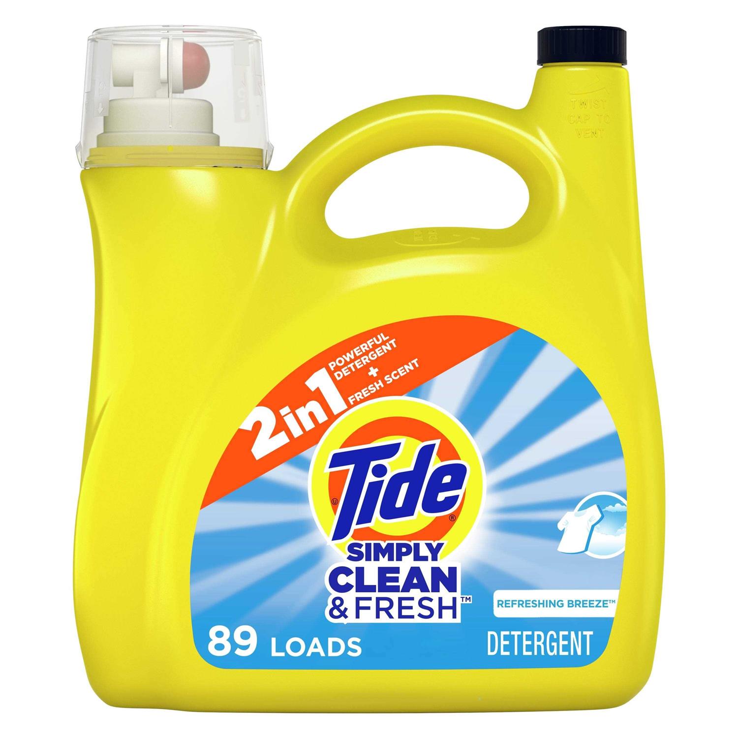 Tide Simply Clean & Fresh Liquid Laundry Detergent