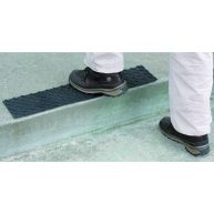 Western Safety 17 in. x 4 in. Self-Adhesive Rubber Safety Mat with Tread Surface
