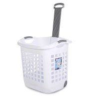 Sterilite Wheeled Laundry Basket