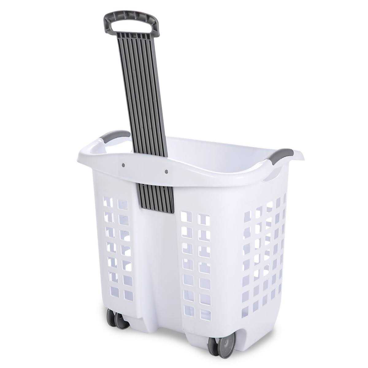 Sterilite Wheeled Laundry Basket - Image 2