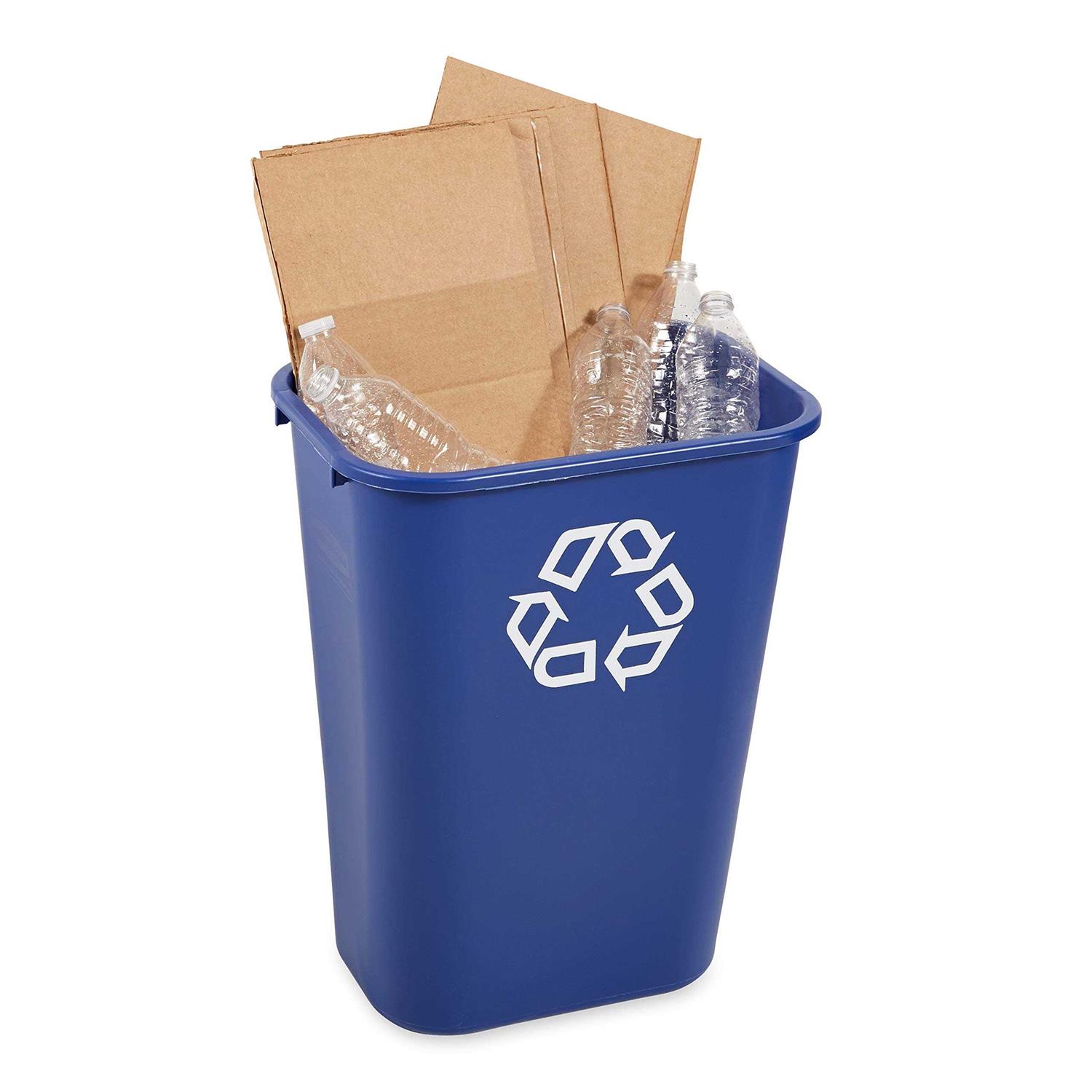 Rubbermaid Commercial Deskside Recycling Container - Image 3