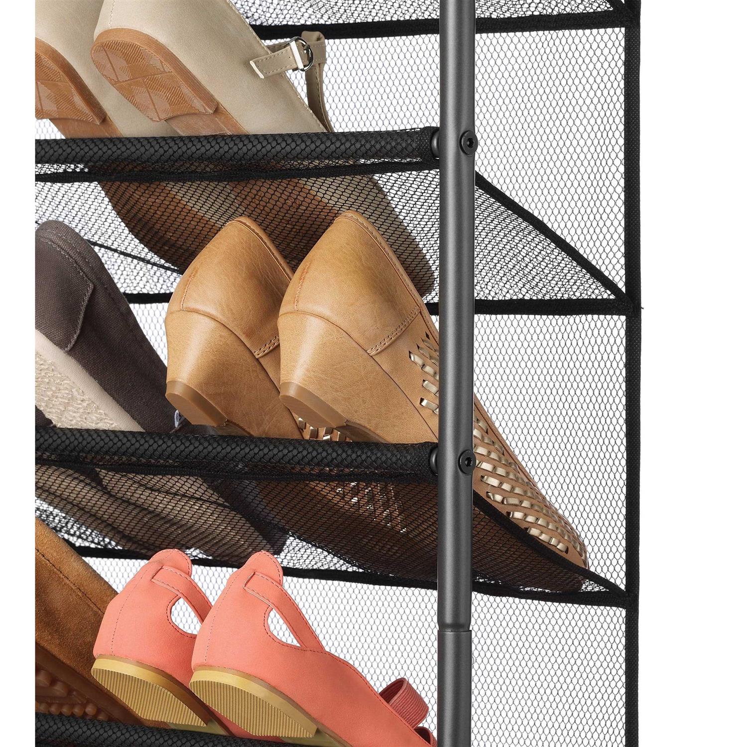 Whitmor 36 Pair Over The Door Shoe Rack - Image 2