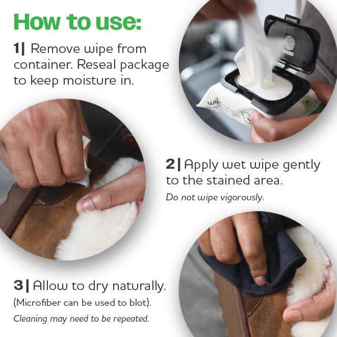 Wipemate Advanced Suede Cleaning Wipes - Image 2