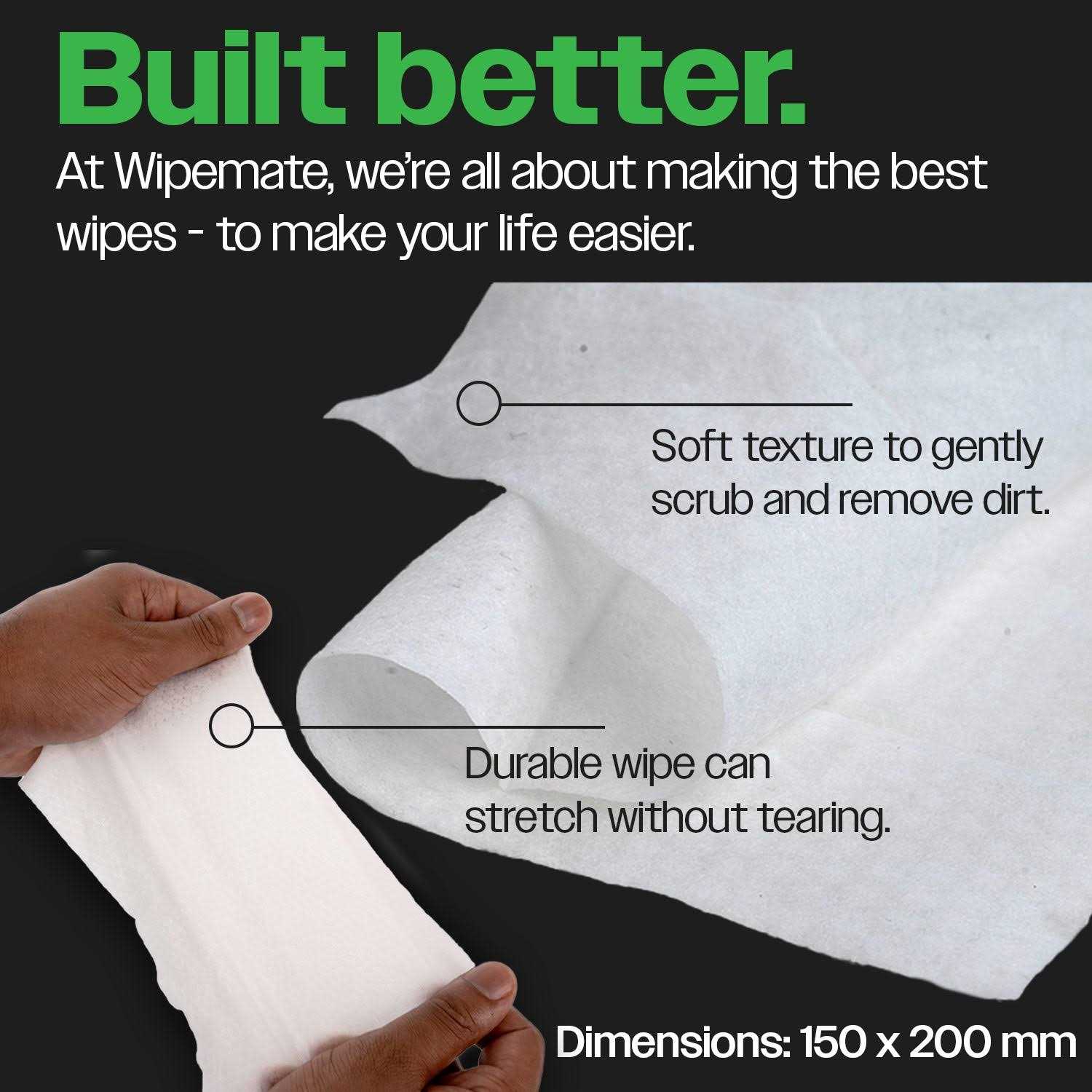 Wipemate Advanced Suede Cleaning Wipes - Image 4