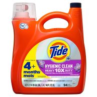 Tide Hygienic Clean Heavy 10x Duty Laundry Detergent Liquid