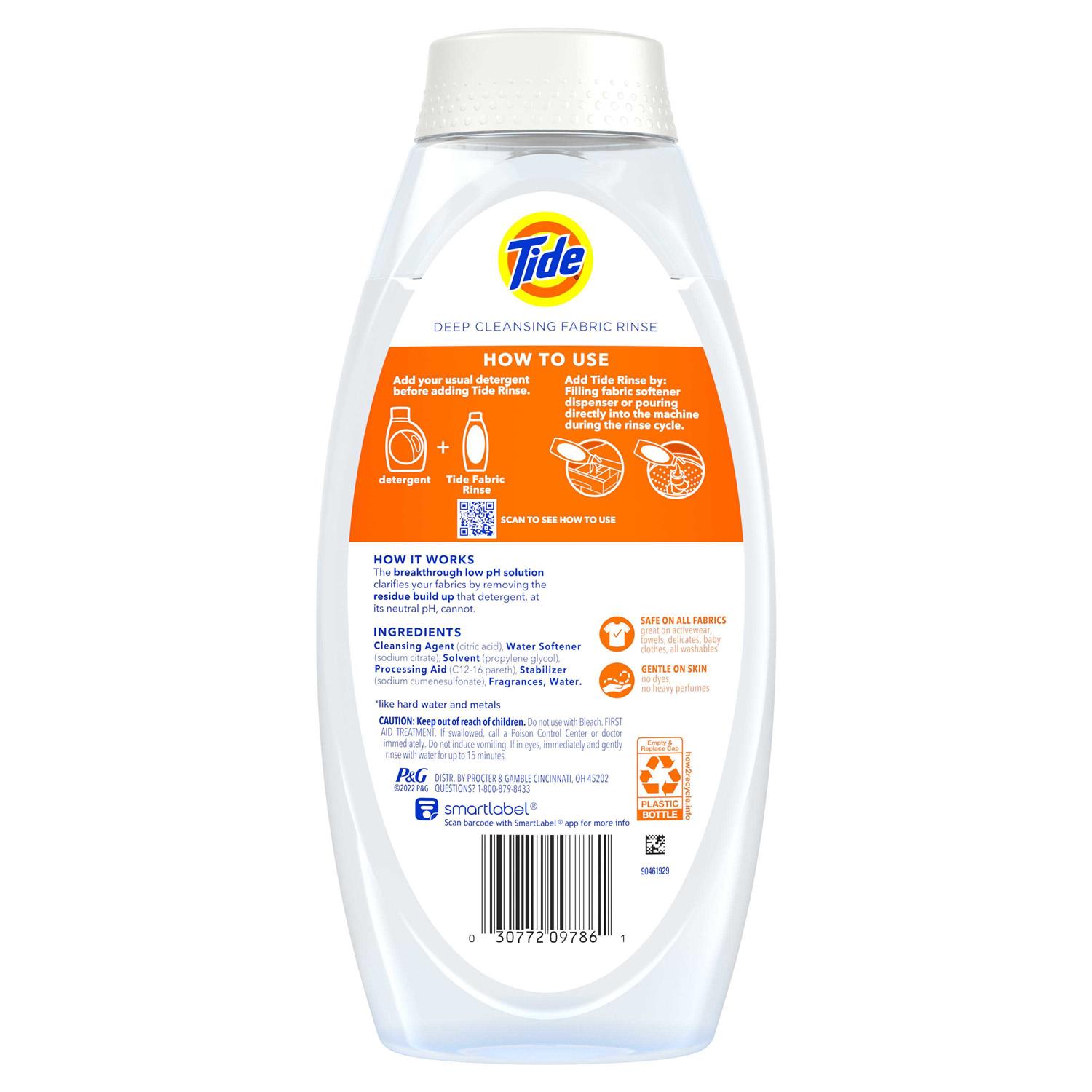 Tide Deep Cleansing Fabric Rinse - Image 2