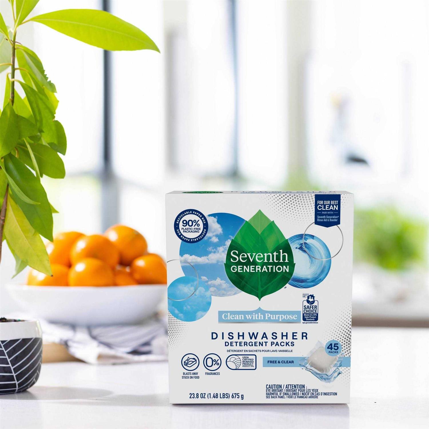 Seventh Generation Dishwasher Detergent Packs - Image 5