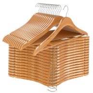 Utopia Home Premium Wooden Hangers