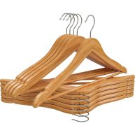 Utopia Home Premium Wooden Hangers