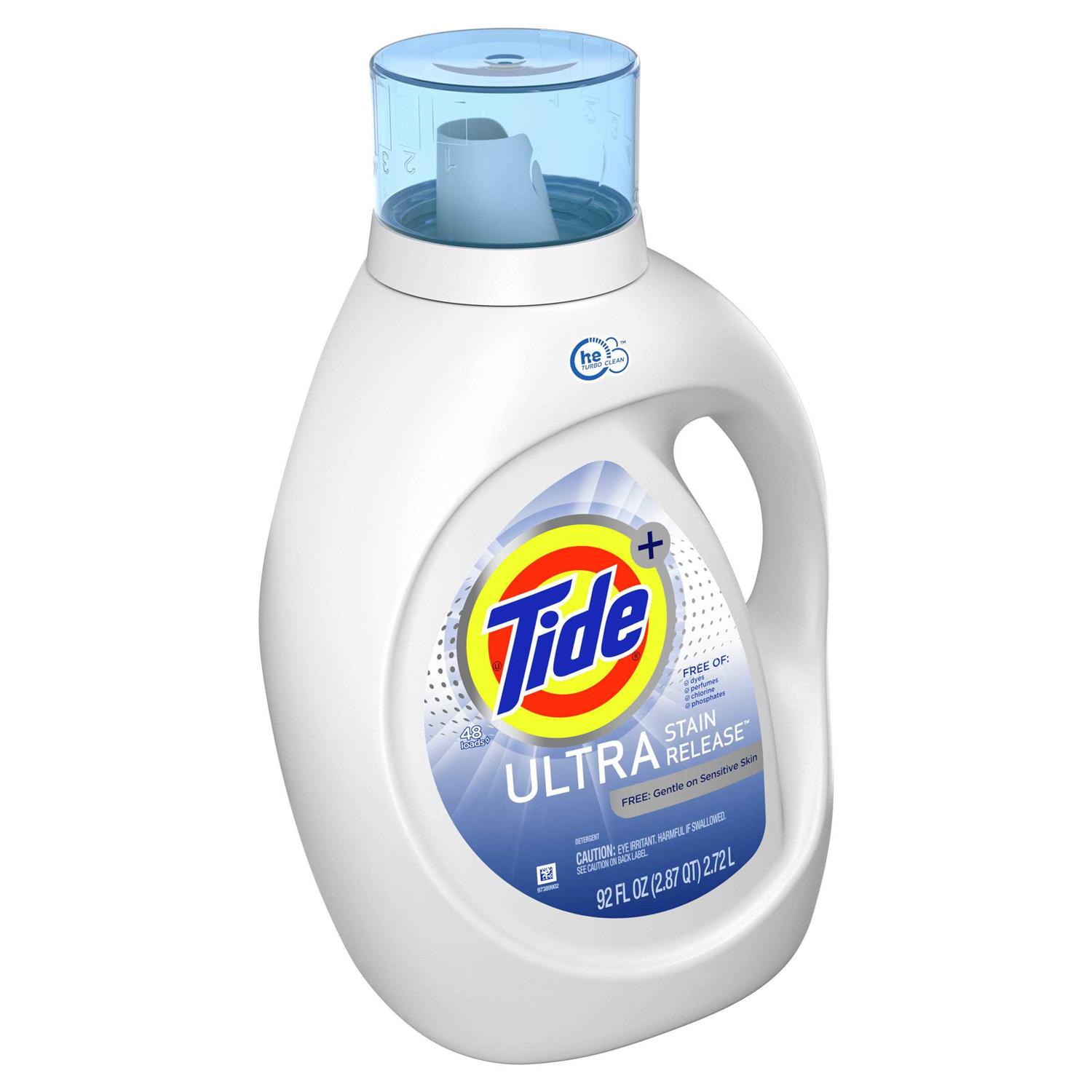 Tide Liquid Laundry Detergent Ultra Stain Release