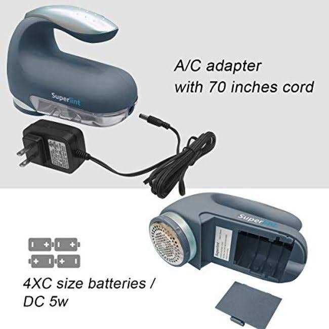 Super Lint Electric Sweater Shaver Fuzz Pill Bobble Remover for Fabric Fleece Curtains Clothes - Image 3