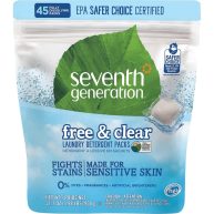 Seventh Generation Chlorine Free Bleach, Free & Clear – 64 fl oz jug