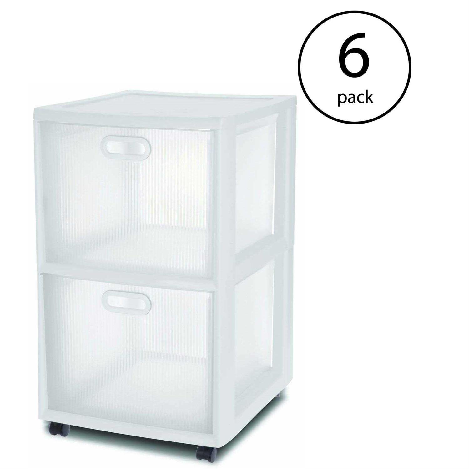 Sterilite Ultra 2-Drawer Storage Cart - Image 3