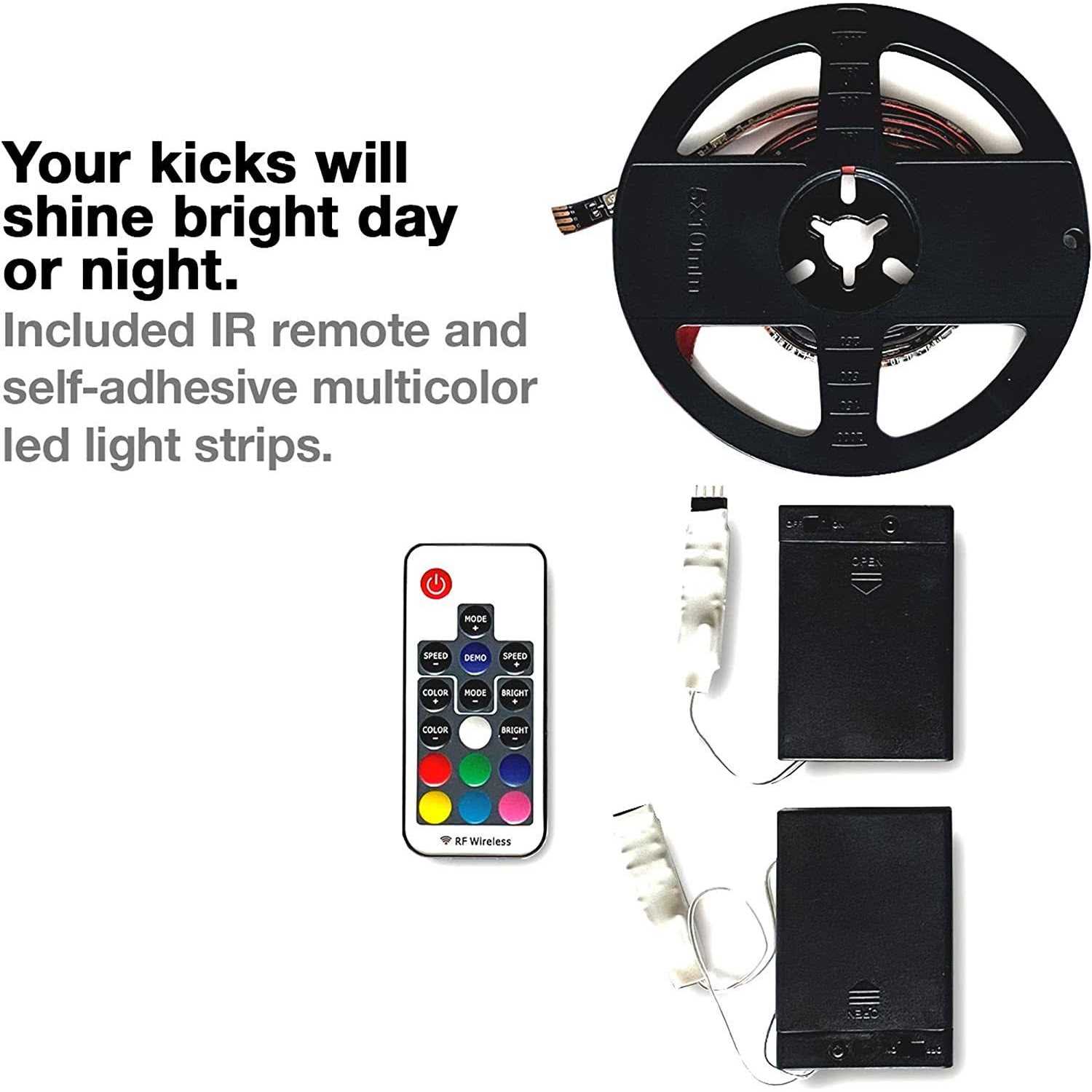 Sneaker Throne Shoe Rack With Lights For Up To 6 Pairs Of Shoes - Image 4