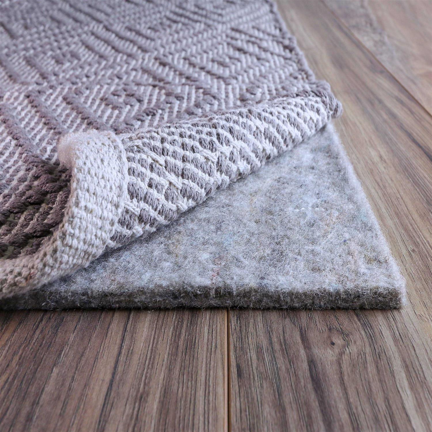RugPadUSA FiberSoft Extra Thick 100% Felt Rug Pad for All Floors