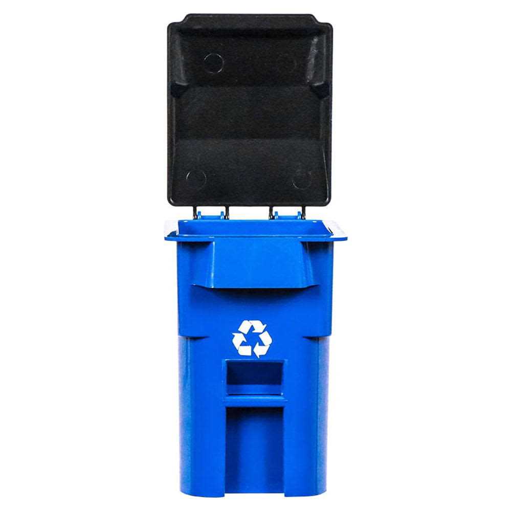 Set of 3 Mini Trash Cans With Lid & Wheels for WWE Wrestling Action Figures - Image 3