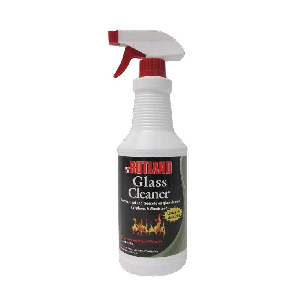 Rutland Fireplace Glass Cleaner - Image 3