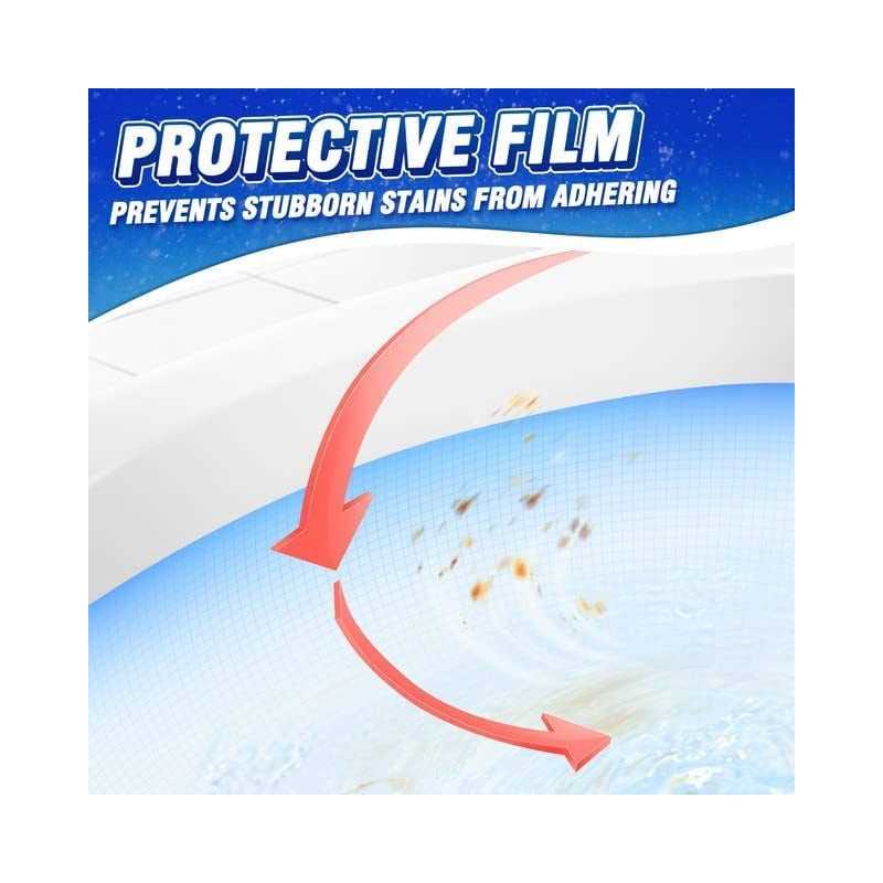 Vacplus Toilet Bowl Cleaner Tablets Automatic Toilet Bowl Cleaners with Bleach - Image 2