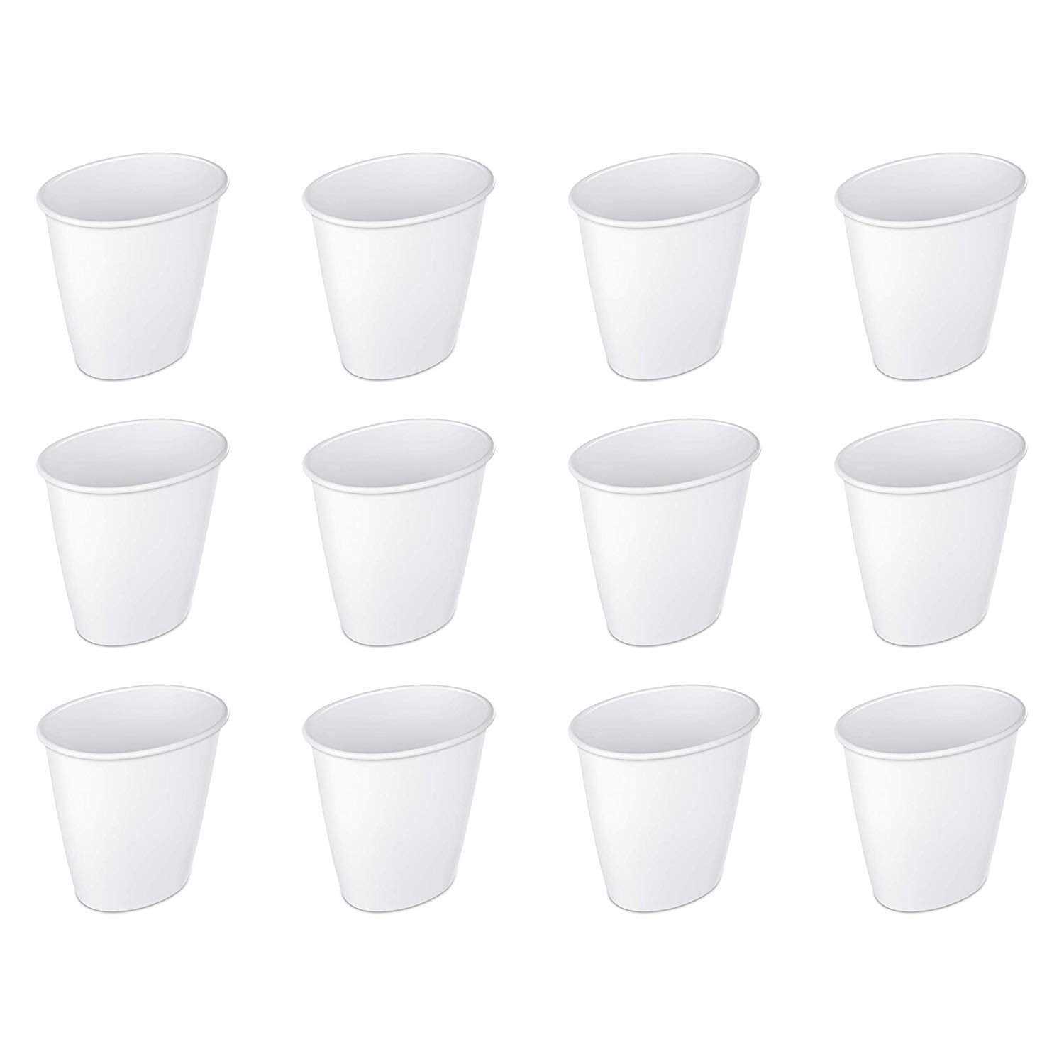 Sterilite Oval Vanity Wastebasket