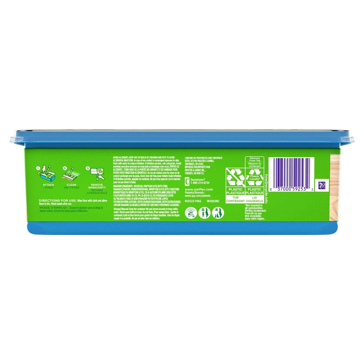 Swiffer Sweeper Wet Wood Floor Mopping Cloths - Image 4