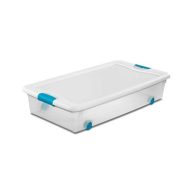 Sterilite 56 qt Latching Storage Box – Wheeled