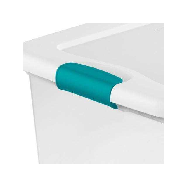 Sterilite 56 qt Latching Storage Box – Wheeled - Image 2