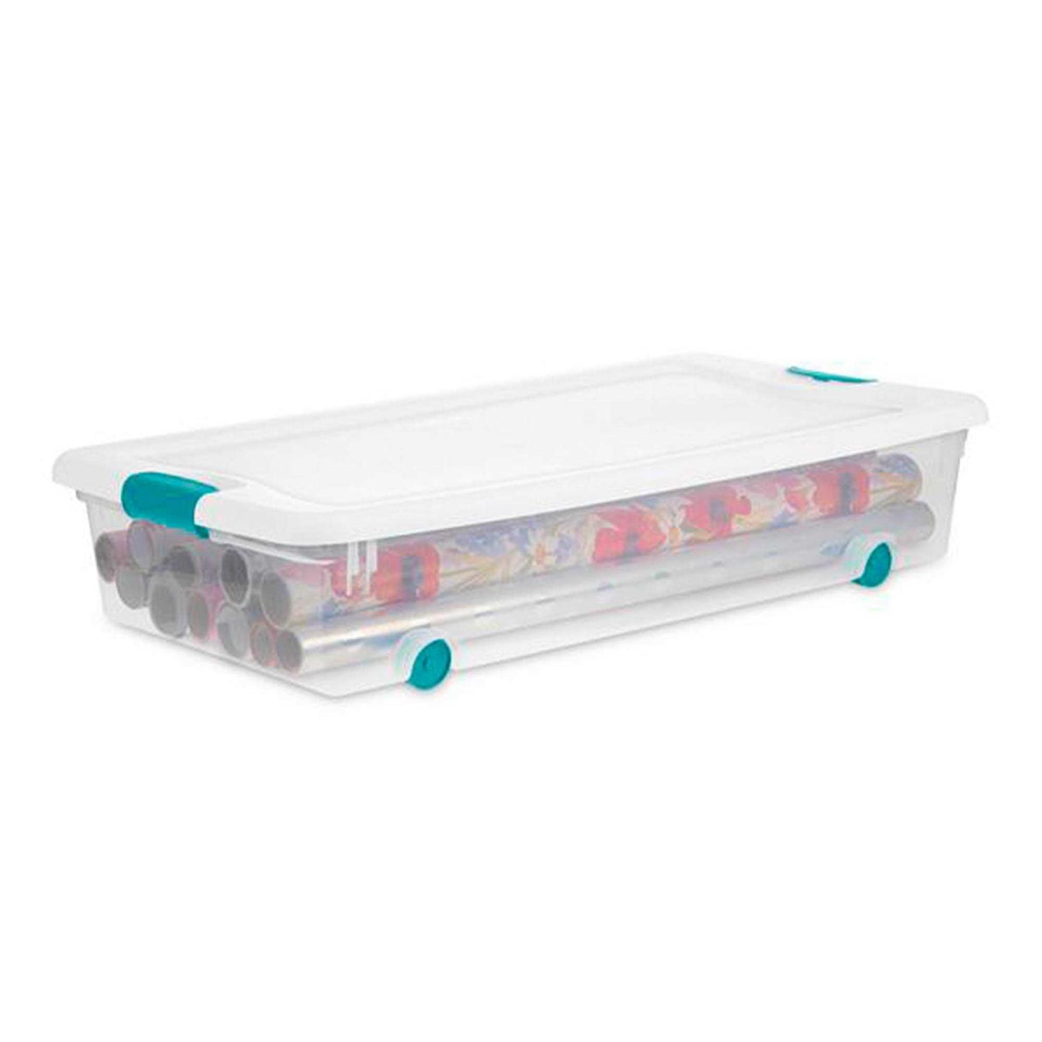 Sterilite 56 qt Latching Storage Box – Wheeled - Image 4
