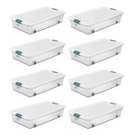 Sterilite 56 qt Latching Storage Box – Wheeled