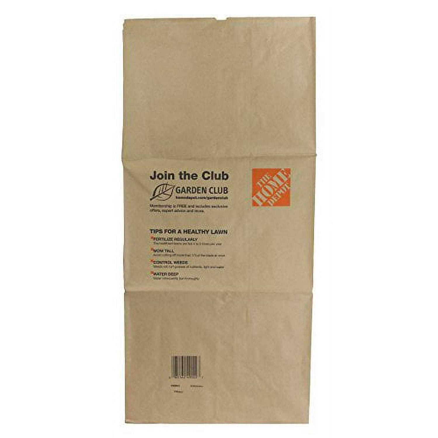 The Home Depot 49022-25pk Heavy Duty Brown Paper Lawn and Refuse Bags for Home and Garden - Image 3