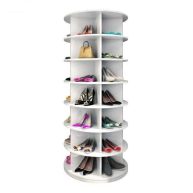 Weinstein storage shoe rack Rotating 360 Lazy susan revolving shoe Stand