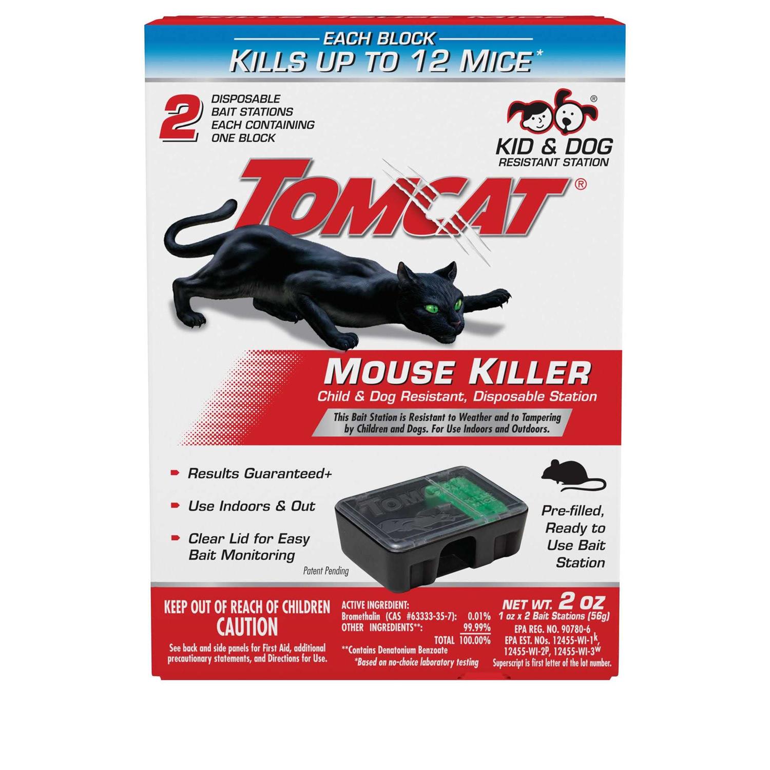 Tomcat Disposable Mouse Bait Station