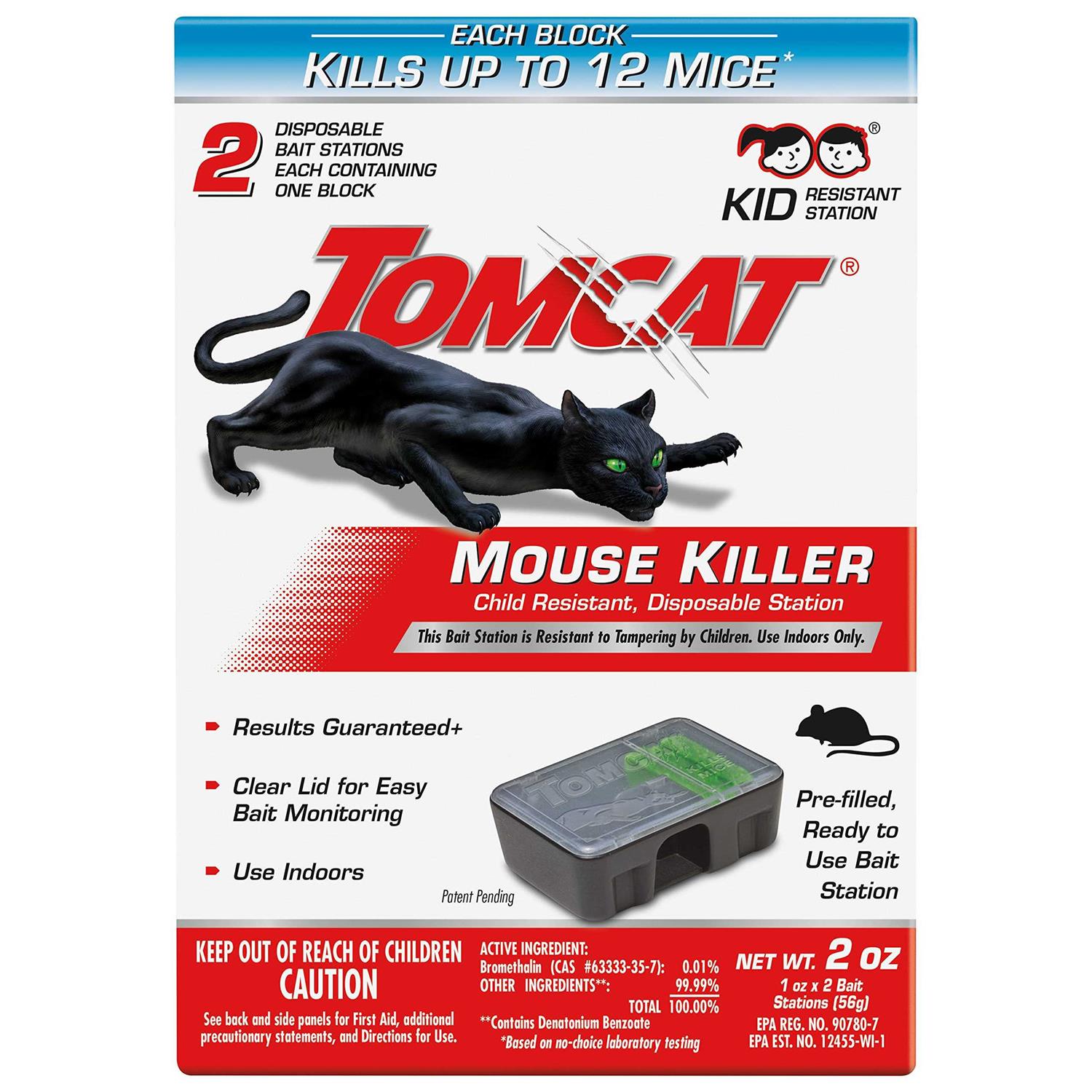 Tomcat Disposable Mouse Bait Station
