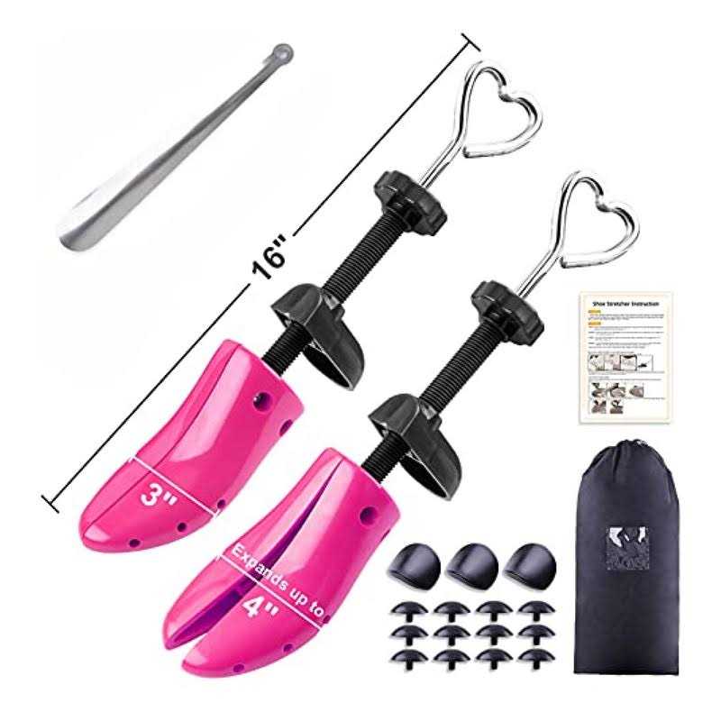 Topsome Shoe Stretcher for Women Men Wide Feet 4-Way Adjustable Shoe Expander Widener US 9.5-13 - Image 2