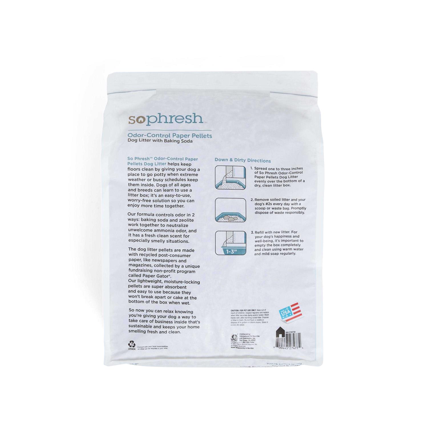 So Phresh Dog Litter with Odor Control Paper - Image 4
