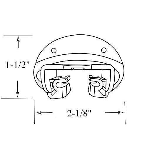 Set of Improved Commercial Style Kenlin Rite-Trak II with Metal Blackplate and Drawer Stop with Roller - Image 3