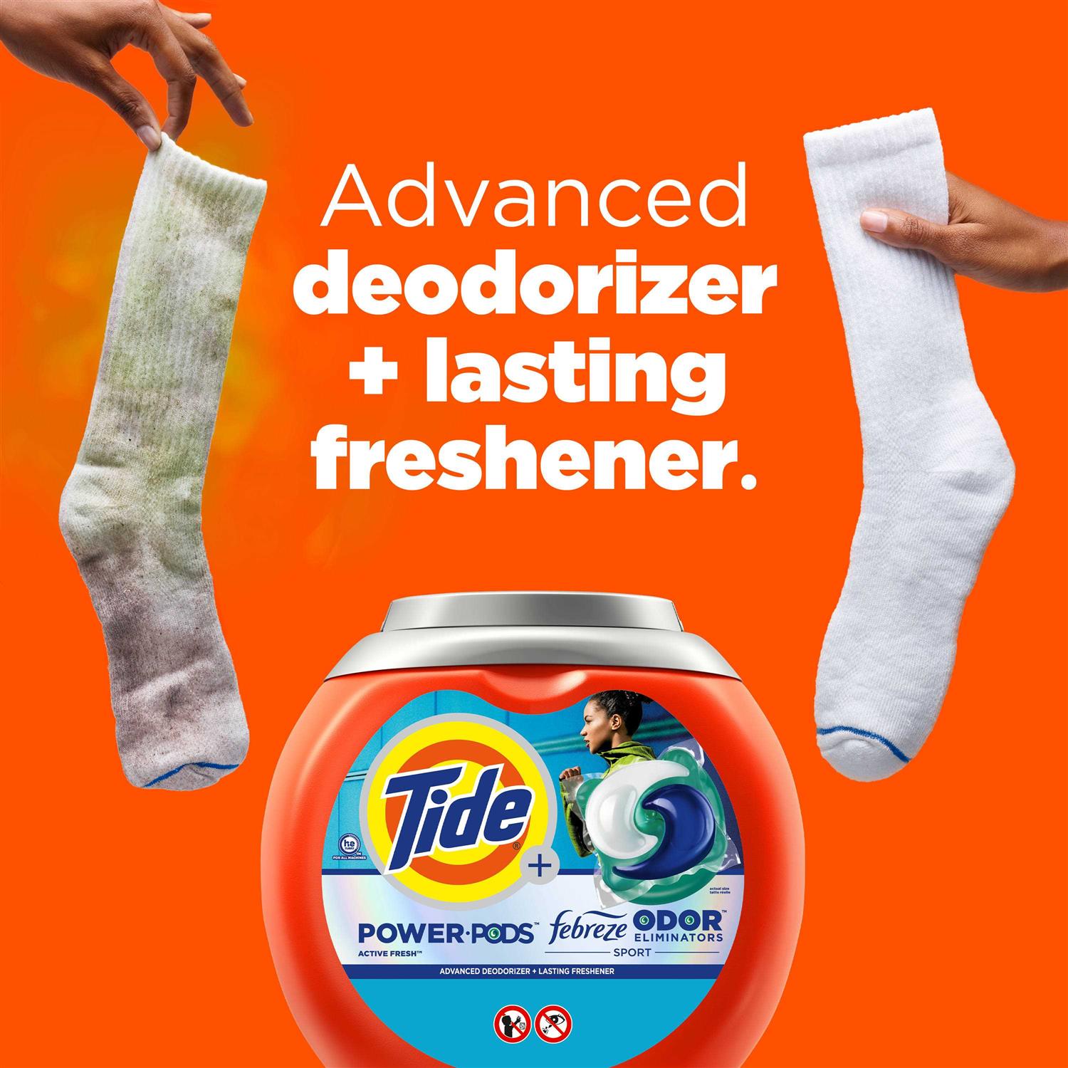 Tide Power Pods Laundry Detergent with Febreze - Image 2