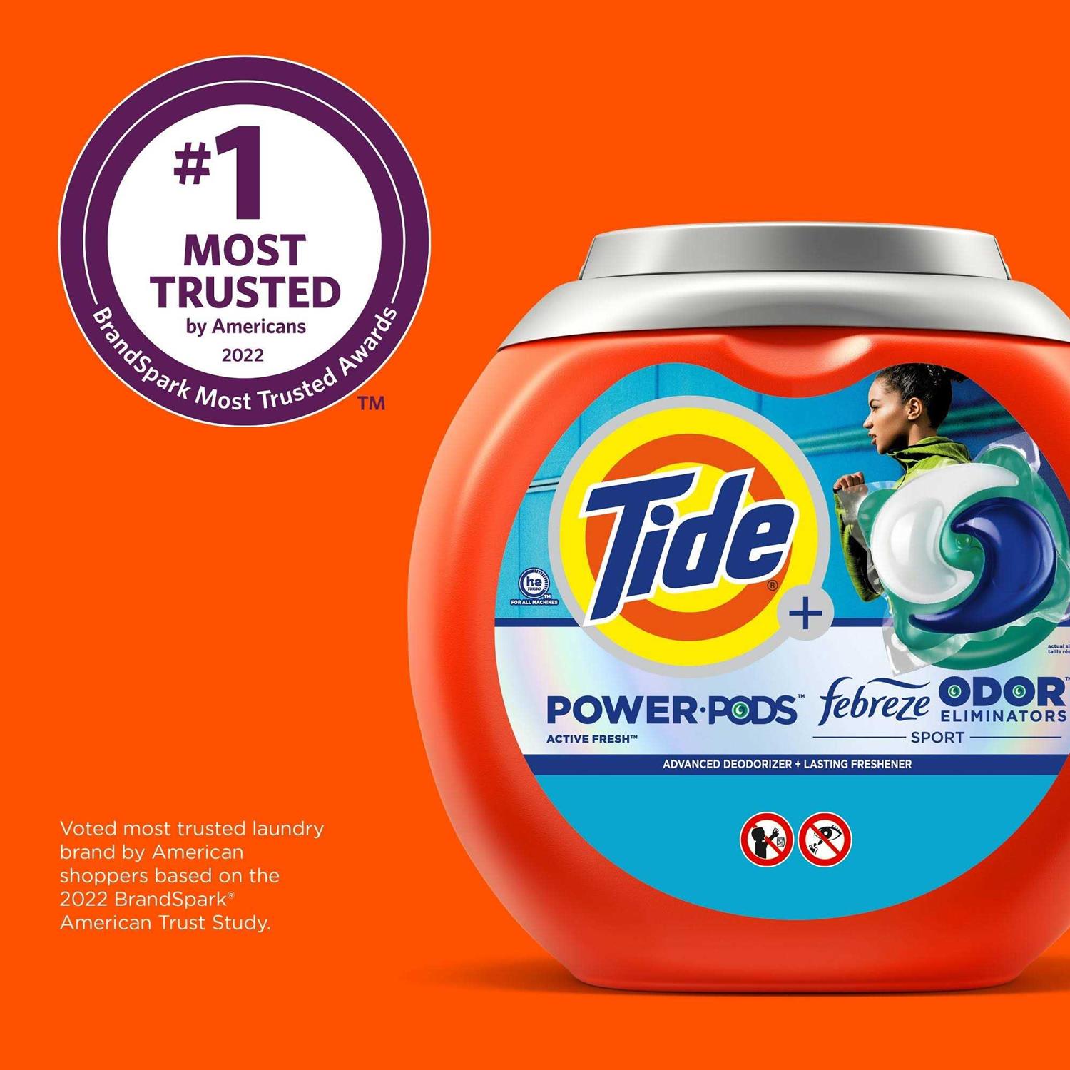 Tide Power Pods Laundry Detergent with Febreze - Image 5
