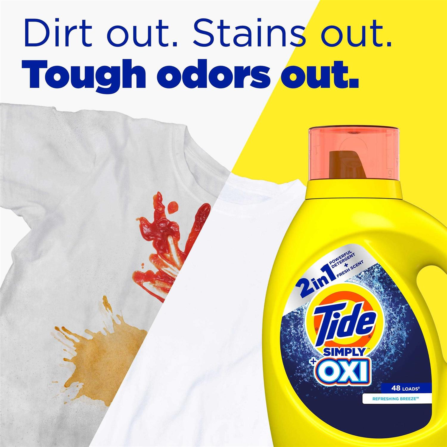 Tide Simply Oxi Liquid Laundry Detergent - Image 5