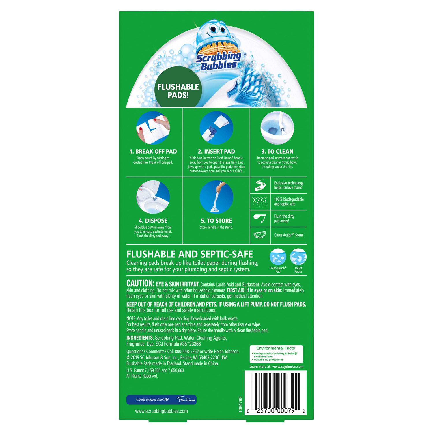 Scrubbing Bubbles Fresh Brush Toilet Cleaning System Starter Kit - Image 5