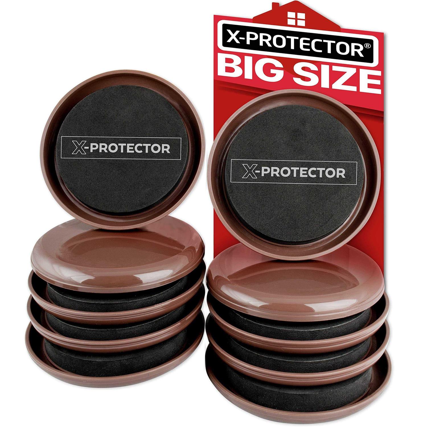 X-Protector Furniture Sliders for Carpet PROTECTOR