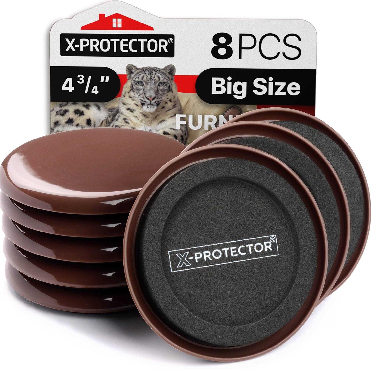 X-Protector Furniture Sliders for Carpet PROTECTOR