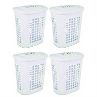 Sterilite 2.3 Bushel Black Laundry Hamper