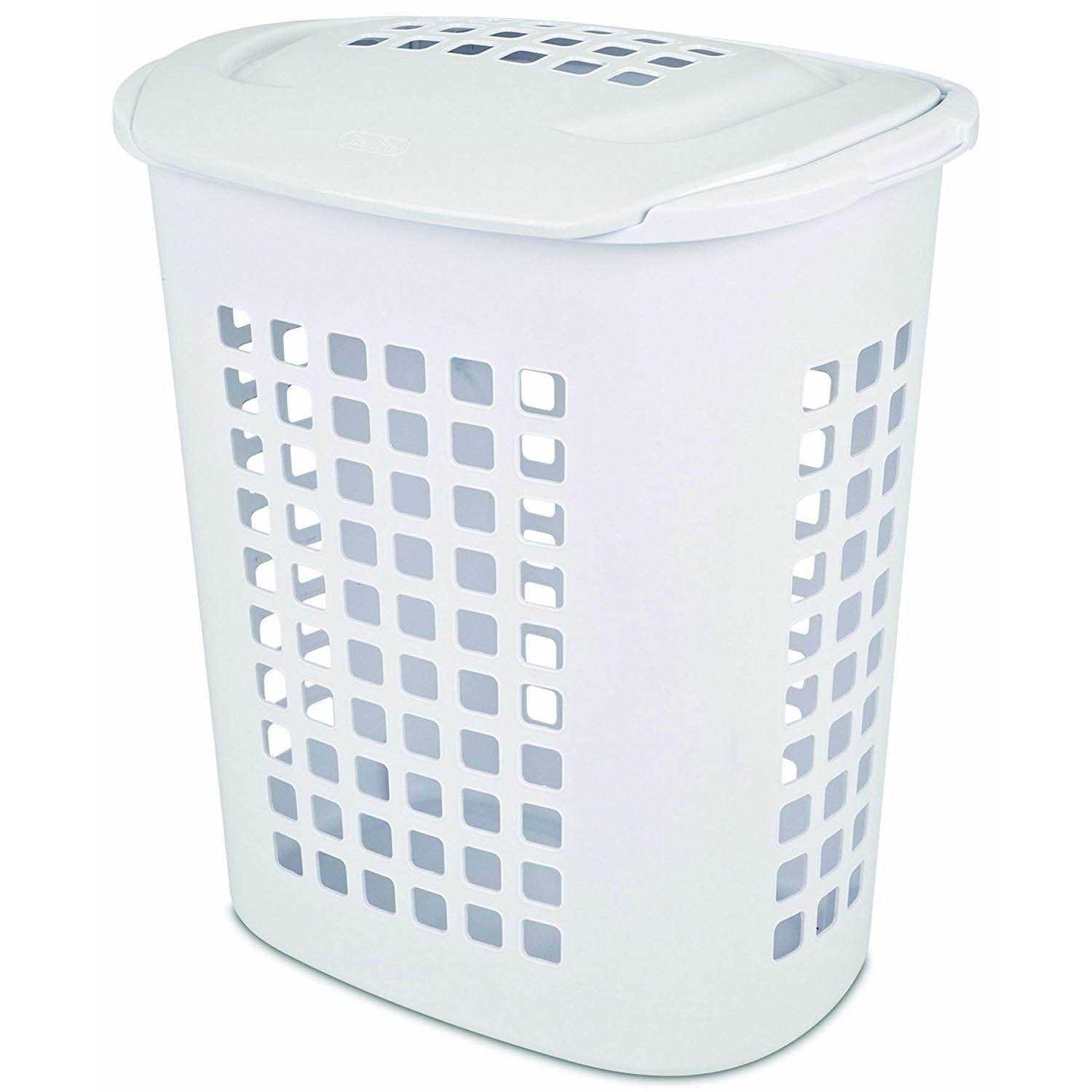 Sterilite 2.3 Bushel Black Laundry Hamper - Image 2
