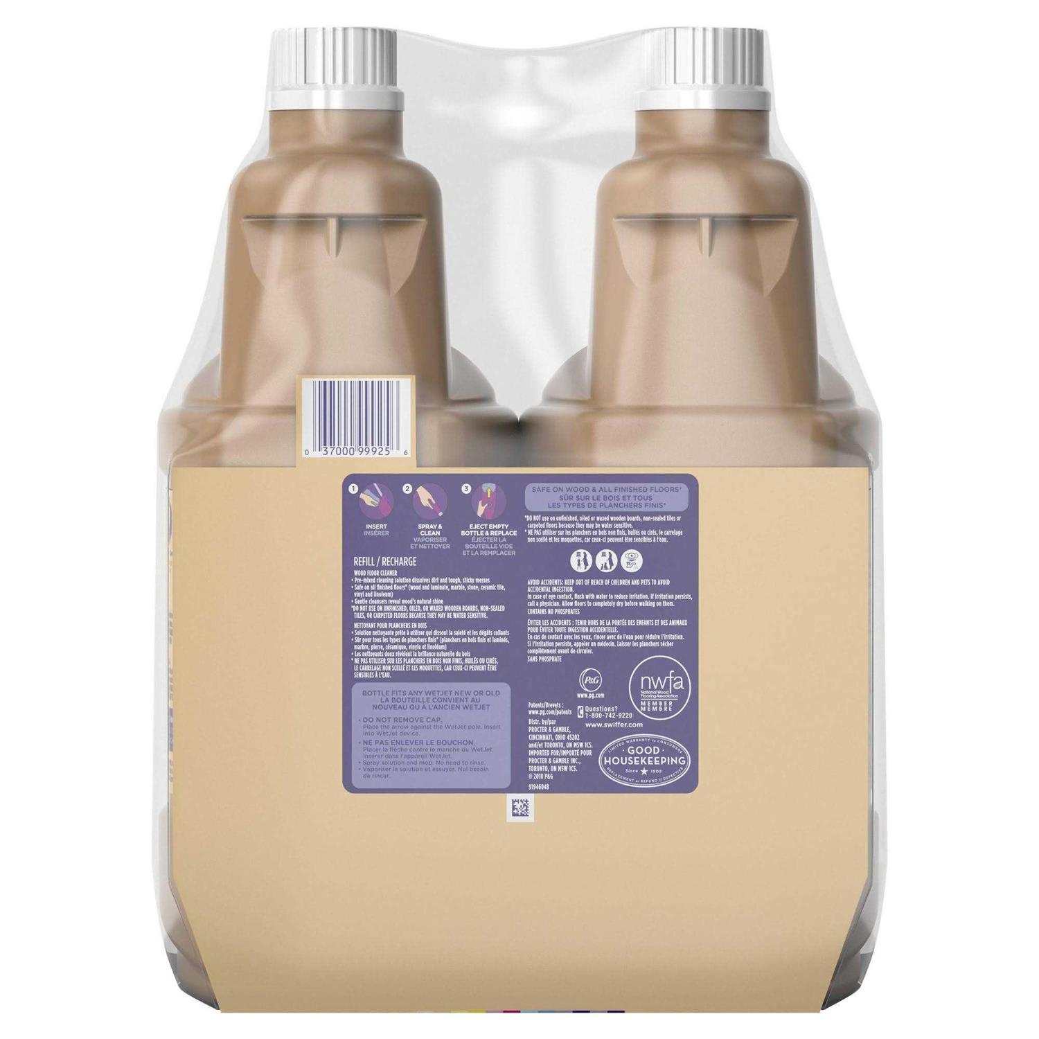 Swiffer WetJet Wood Floor Cleaner Refill - Image 2