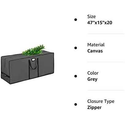 westline Christmas Tree Storage Bag Waterproof Christmas Tree Storage - Image 5