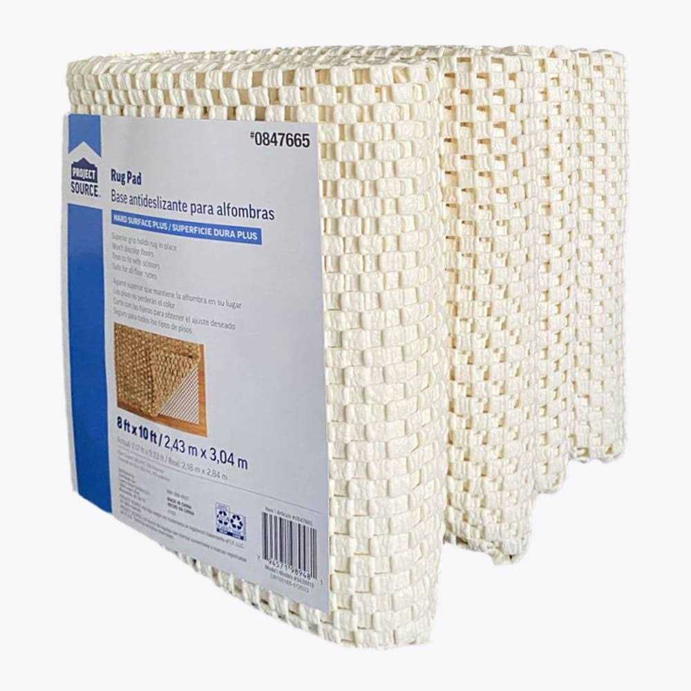 Style Selections 8′ Rectangular Plastic Rug Pad - Image 2