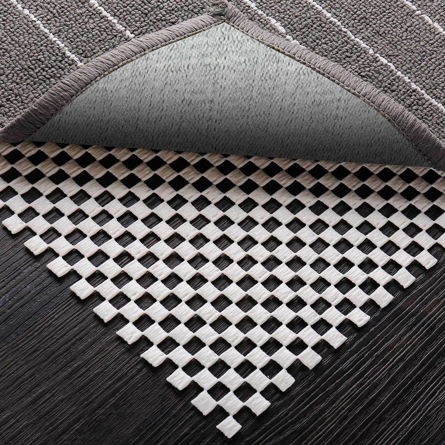 Style Selections 8′ Rectangular Plastic Rug Pad - Image 3