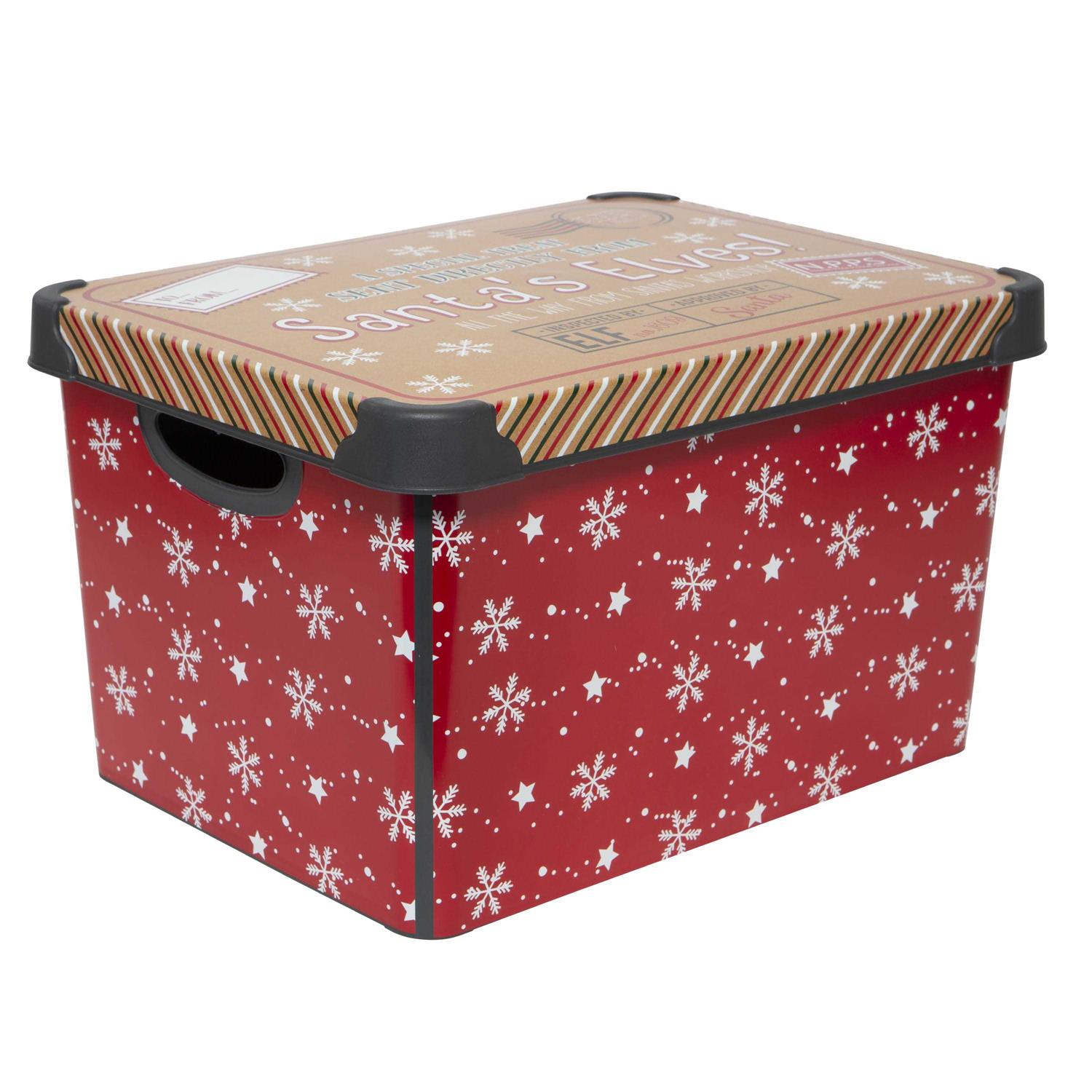 Simplify Santa Design Storage Tote Bin
